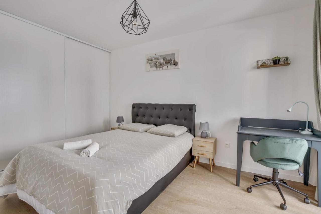 Superbe Appartement Avec Balcon Et Parking Proche Paris سان دوني المظهر الخارجي الصورة
