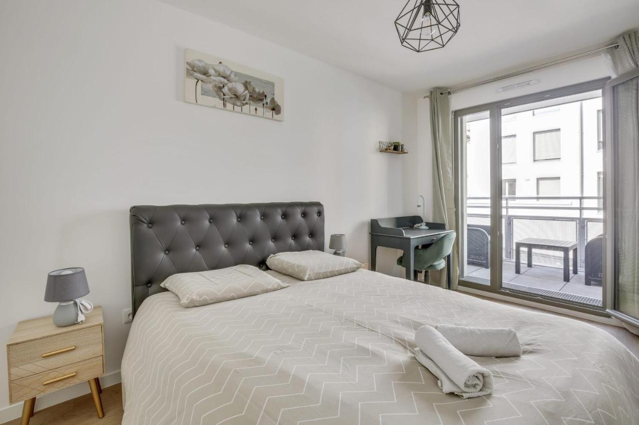 Superbe Appartement Avec Balcon Et Parking Proche Paris سان دوني المظهر الخارجي الصورة